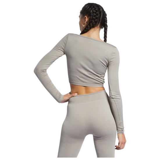 Reebok Γυναικεία μακρυμάνικη μπλούζα Crop Reebok Γυναικεία μακρυμάνικη μπλούζα Crop